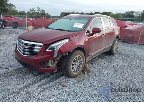 2017 Cadillac Xt5 Luxury из США, поврежденный, VIN 1GYKNBRSXHZ314380